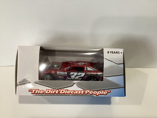 1/64 ADC 2023 #32 Bobby Pierce Hoker Trucking Allgayer Confetti Dirt Late Model