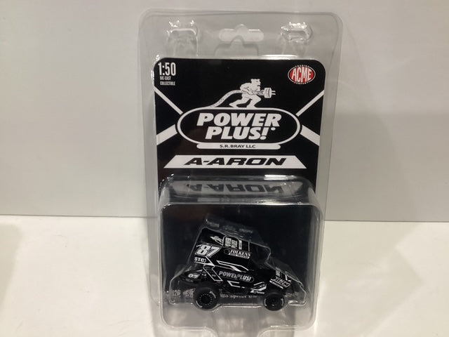 1/50 ACME 2026 #87 Aaron Reutzel Folkens Brothers Power Plus Black Sprint Car