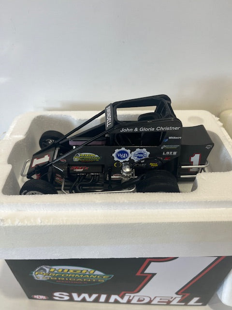 Acme 1/18 2024 #1 Sammy Swindell High Performance Lubricants Chili Bowl Midget
