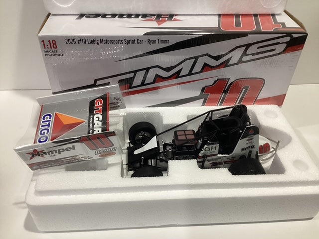 1/18 ACME 2026 #10 Ryan Timms Albaugh Liebig Motorsports Sprint Car