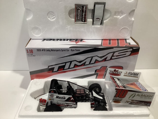 1/18 ACME 2026 #10 Ryan Timms Albaugh Liebig Motorsports Sprint Car