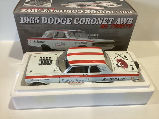 Acme 1/18 Mr. Tomato 1965 Dodge Coronet AWB