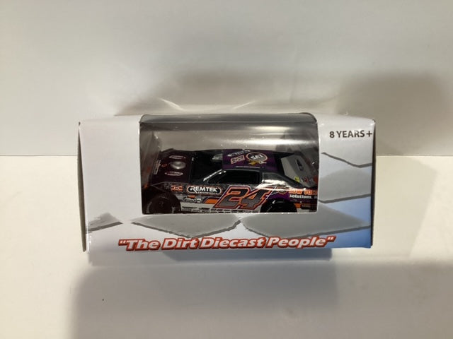 2026 ADC 1/64 #24 Ryn Unzicker Remtek Low Voltage Solutions Dirt Late Model